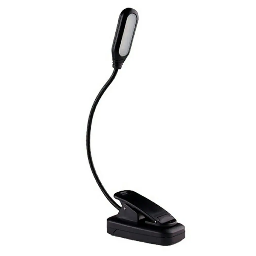 

Clip Desk Lamp LED Eye Protection Student Bedside Dormitory Reading Learning Lamp Foldable Small Desk Lamp