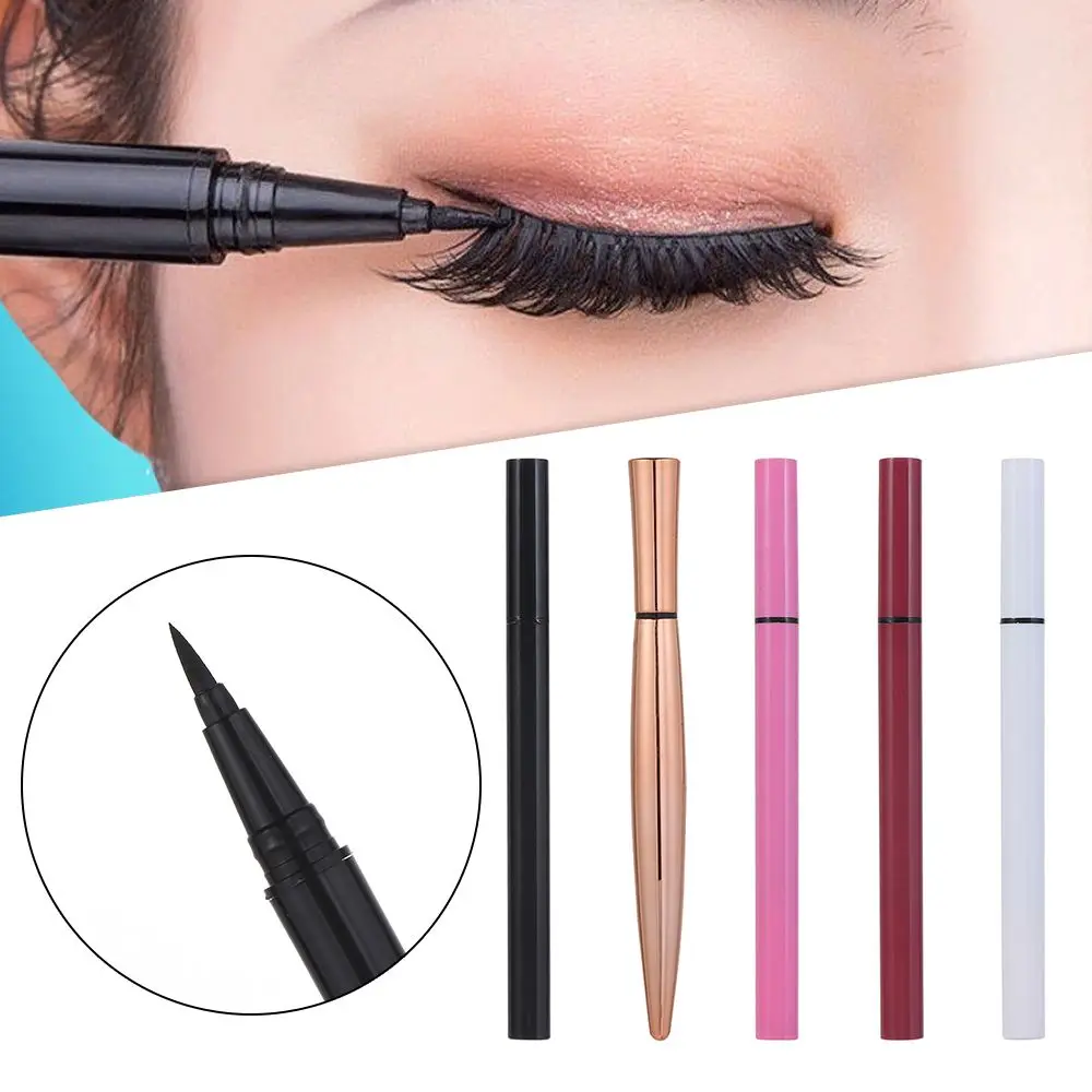 

Self-adhesive False Eyelashes Eyeliner Pen Long Lasting Quick Drying Waterproof Eyeliner Pen Glue Free Eyelash Aid Makeup Tool