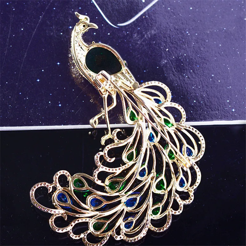 OKILY великолепные аксессуары для женских пальто блестящие броши с фианитами в