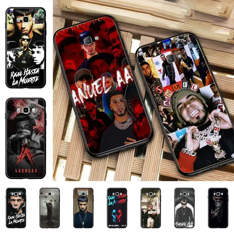 

Anuel AA Phone Case for Samsung J 2 3 4 5 6 7 8 prime plus 2018 2017 2016 core