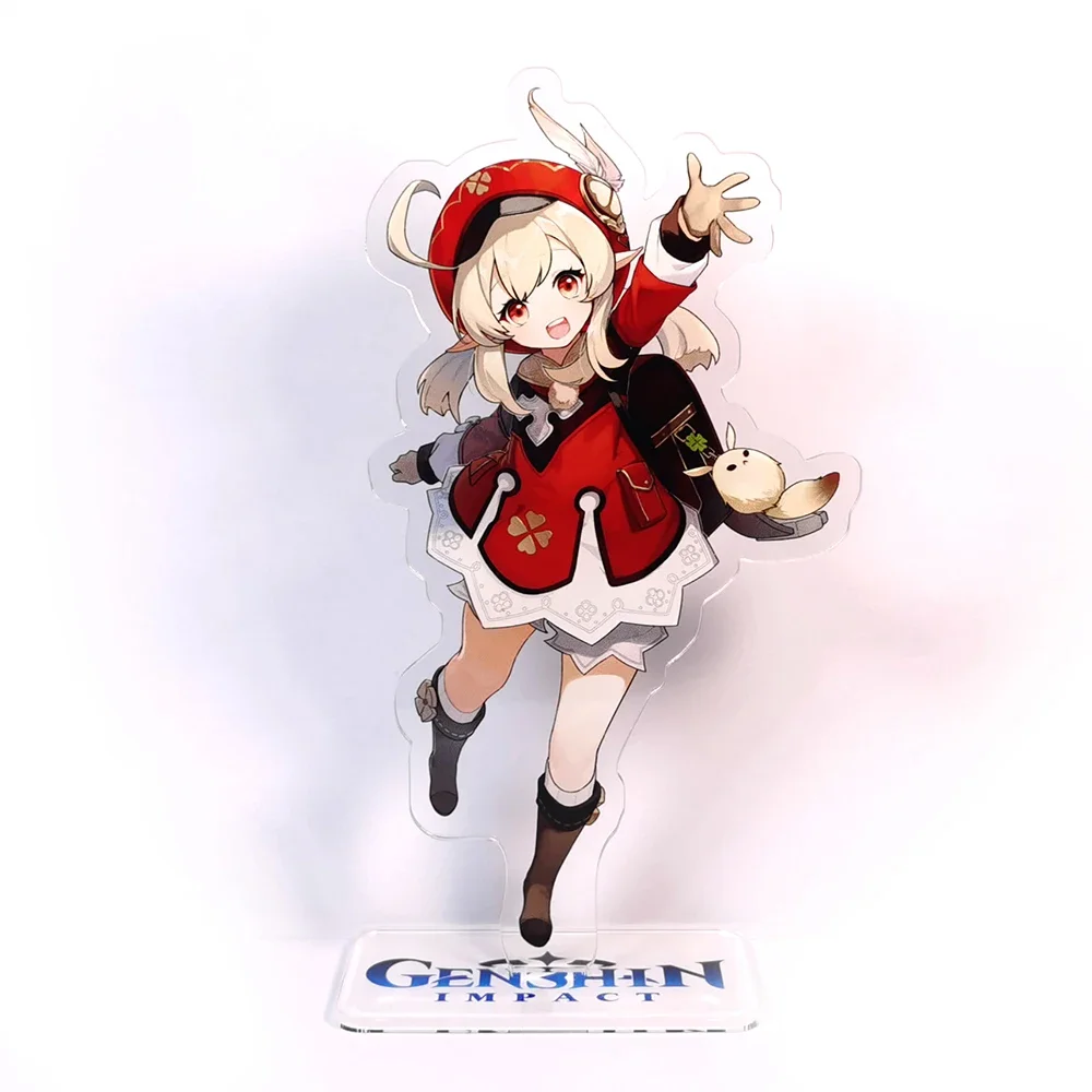 Genshin Impact персонажи Paimon Klee Venti GM акриловая подставка фигурка модель держатель