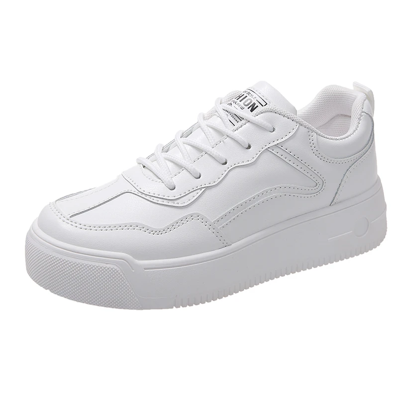 

2022 spring new small white shoes women's casual shoes thick bottom shoes ins sports trendy shoes women's white shoes