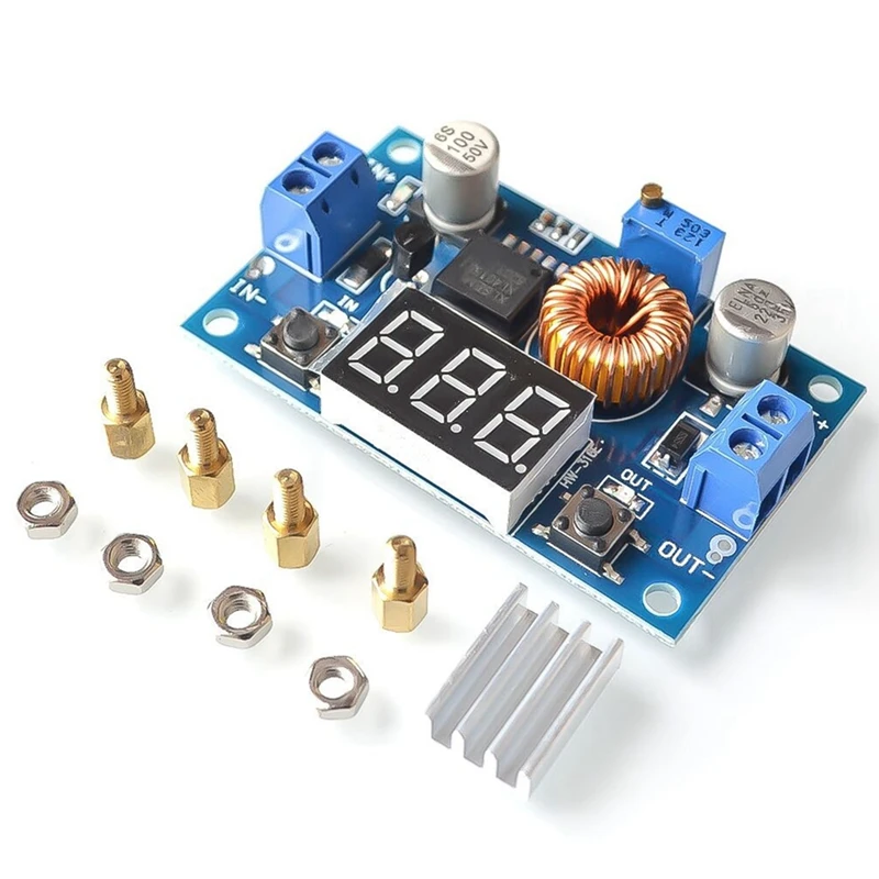 ГОРЯЧАЯ ПРОДАЖА 1 шт. 5 А высокая мощность XL4015 75 Вт регулируемый понижающий модуль