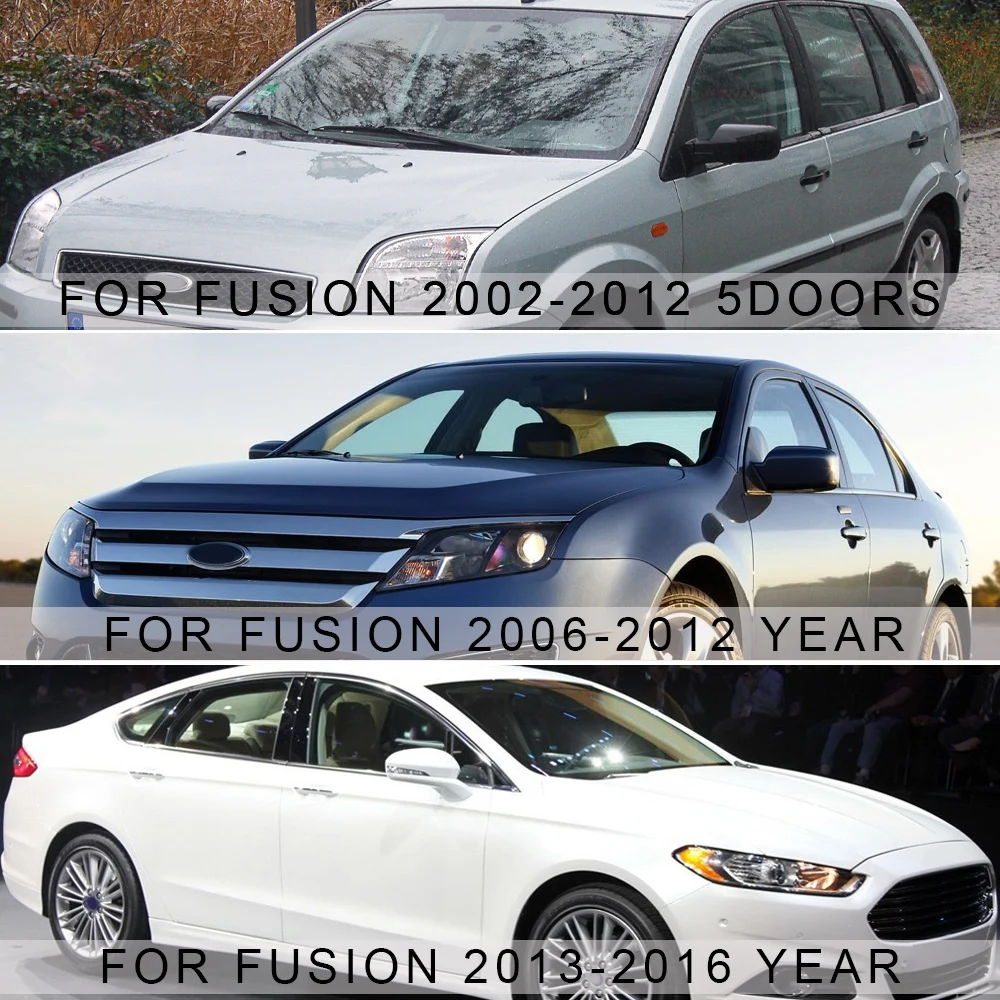 Ветровые дефлекторы для автомобильных боковых окон Ford Fusion 2002-2016 козырек от дождя