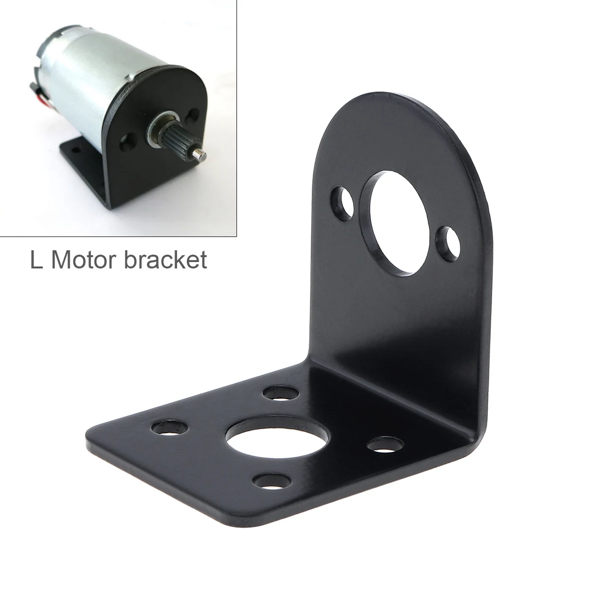 

365/385/390 DC Motor Mount Bracket 3 Series Universal L Shaped Fixing Mounting Bracket for 370/380/385/390/395 DC Motor