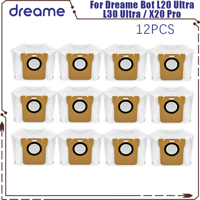 

Dreame Bot L20 Ultra / L30 Ultra / X20 Pro Расходные материалы Аксессуары Основная боковая щетка Швабра Ткани Hepa Фильтр Мешки для пыли Запчасти
