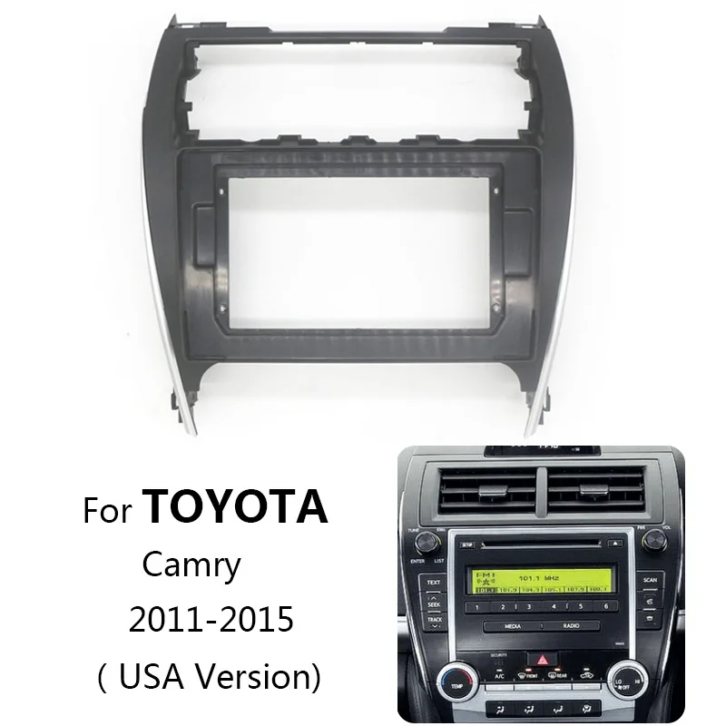 Автомобильная Радио приборная панель 10 1 дюйма для TOYOTA Camry 2011-2015 американская