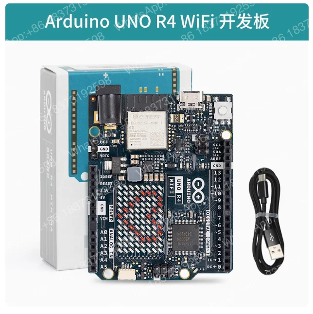 Фото Arduino UNO R3, Arduino UNO R4, Minima/WiFi: Стартовый набор для Интернета вещей, учебные пособия по программированию №1