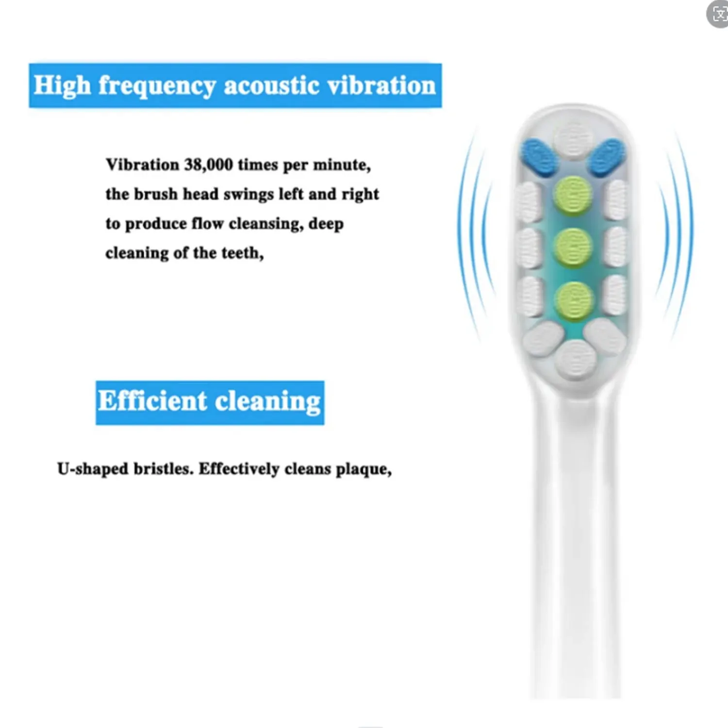 Xiaomi Soocas &amp Soocare Sonic Electric Toothbrush Сменная Щетина Мягкая 4/8/12 Упаковка