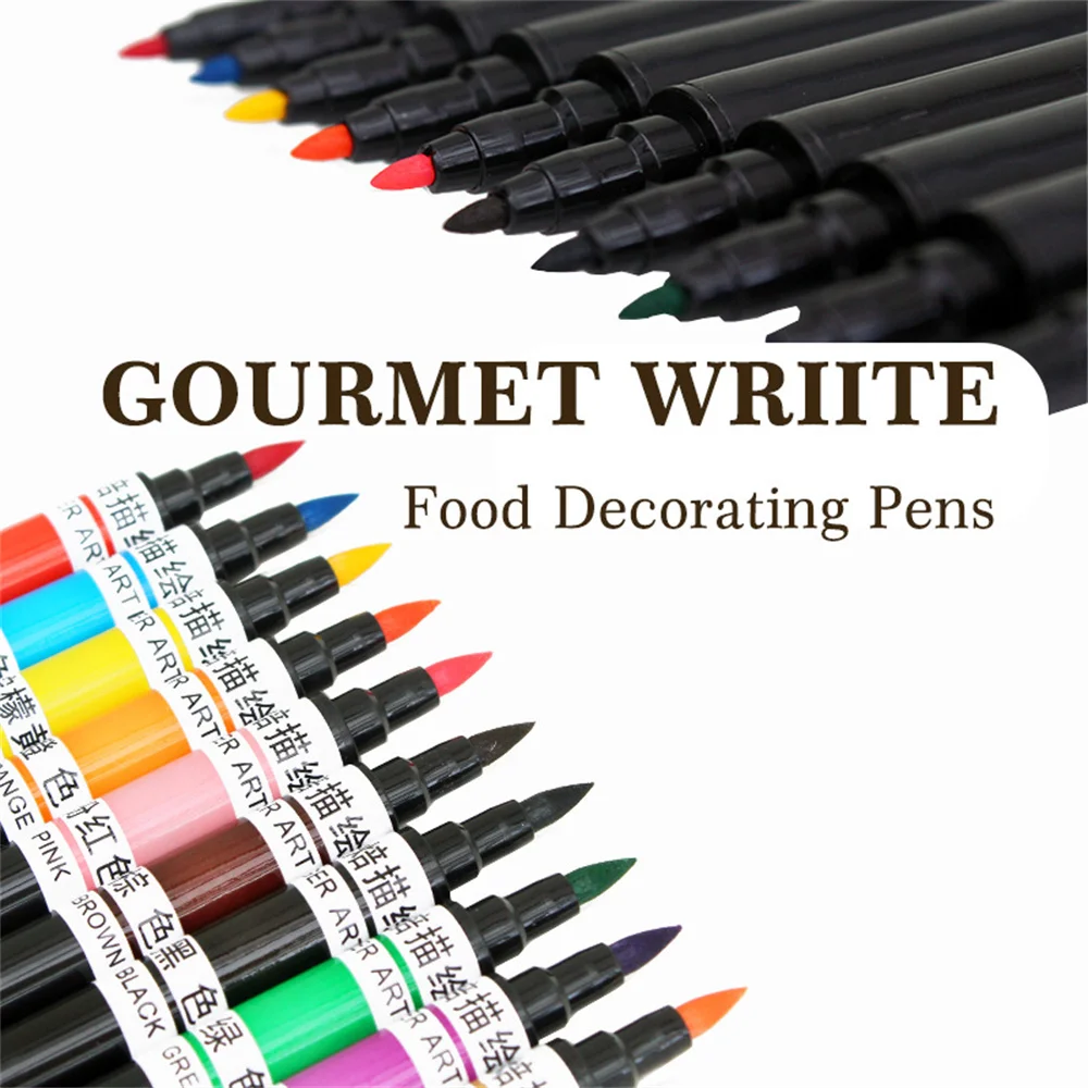 

Ручка с двумя головками для рисования тортов, 1 шт.