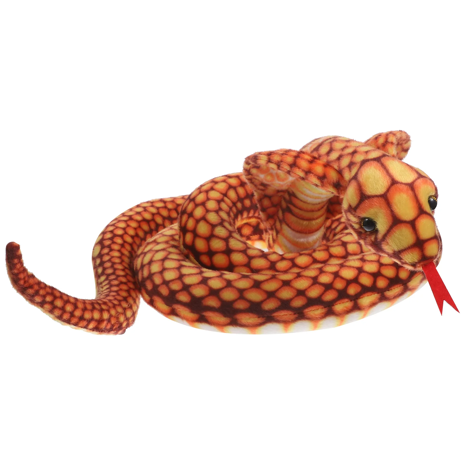 

Adorable Stuffed Animal Room Children Accessory Comfortable Toy Kawaii Snake Wear-resistant Reptile Fogger