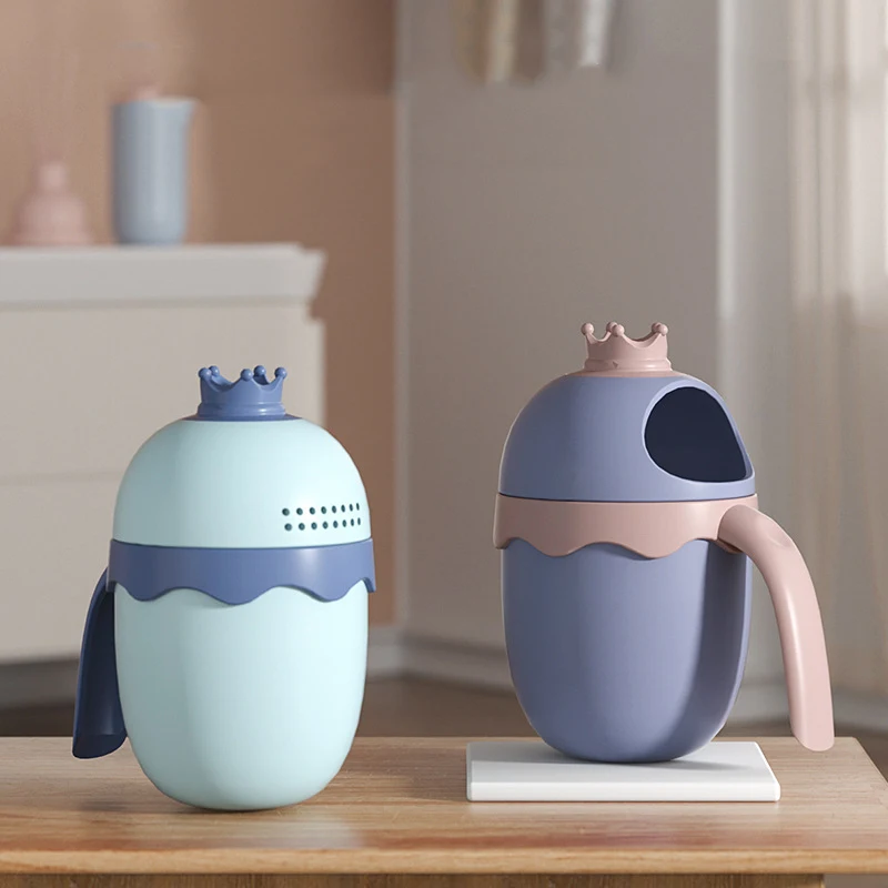 

Чашка для краски Toddle, детская чашка для шампуня Babycare, милый динозавр, Детские Ложки для ванны и душа, инструмент для мытья головы, аксессуары ...