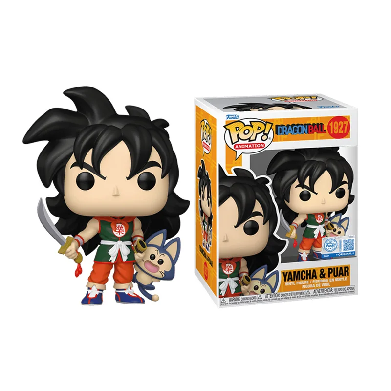 Фото Dragon Ball Funko Pop Аниме и Манга Ямча и Puar Периферийные устройства Tide Play Фигурка Украшения Игрушка для мальчиков Подарок Коллекционная модель №1