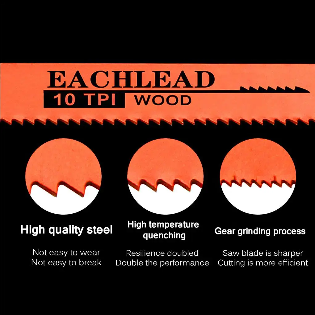 

10pcs Reciprocating Saw Blade Sharp Pruning Cutting Nailed Fittings Practical Convenient Durable Moisture-proof