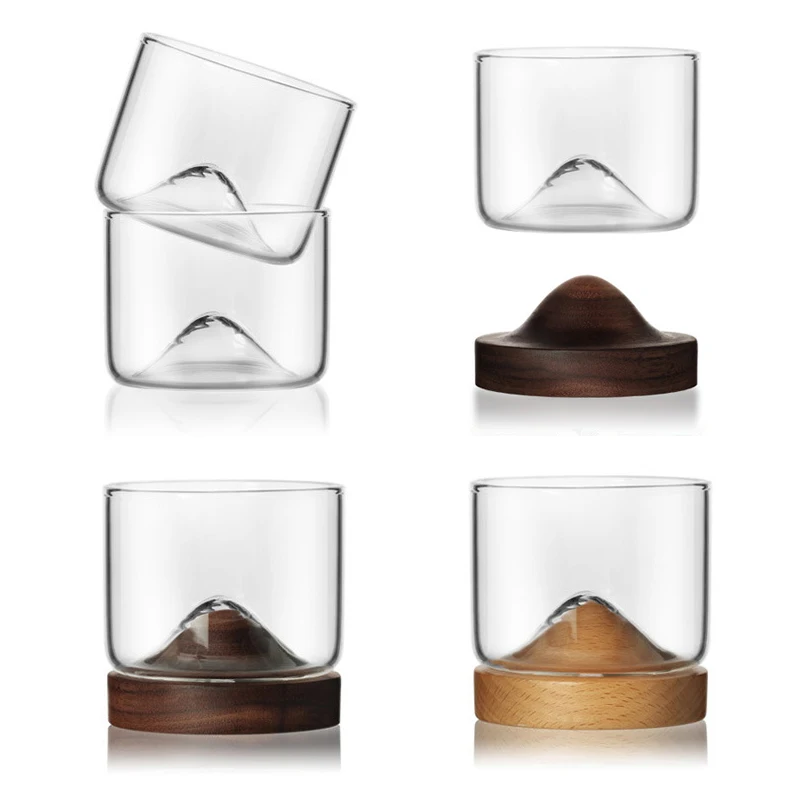 Modern Transparent Wine Glass Nordic Creative Glass Coffee Wine Beer Mug Glass Shochu Glass Home Kitchen Bar Drinking Utensils enlarge