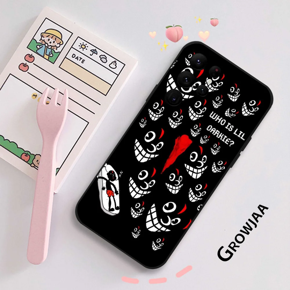 Lil D-Darkie Rapper Phone Case for Samsung Galaxy S24 Ultra S22 S23 S21 S20 5G Protective Silicone TPU Funda
