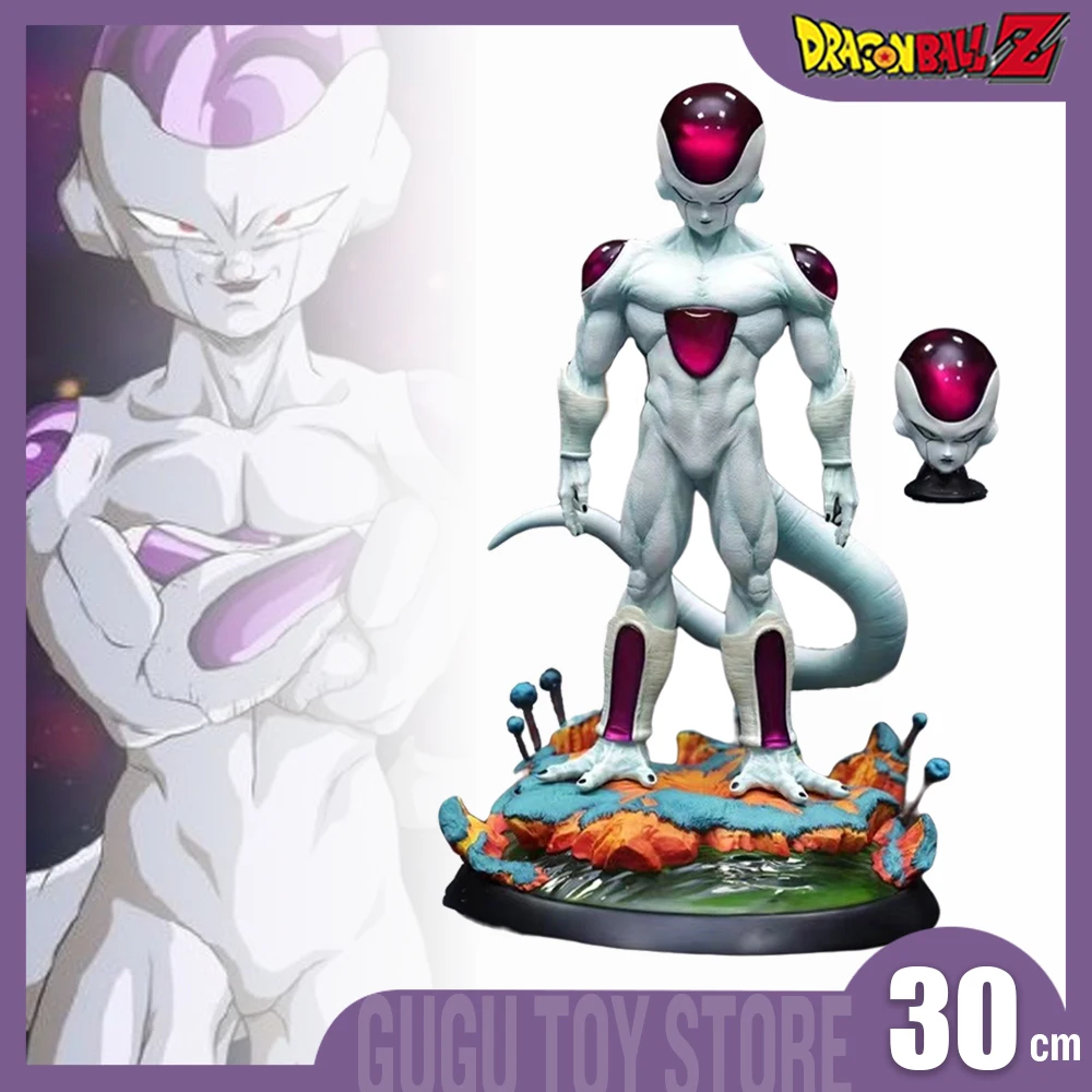 

30cm Dragon Ball Z Anime Figure Frieza Action Figures Freezer With Base Final Form Figurine Pvc Statue Collection Model Toy Gift