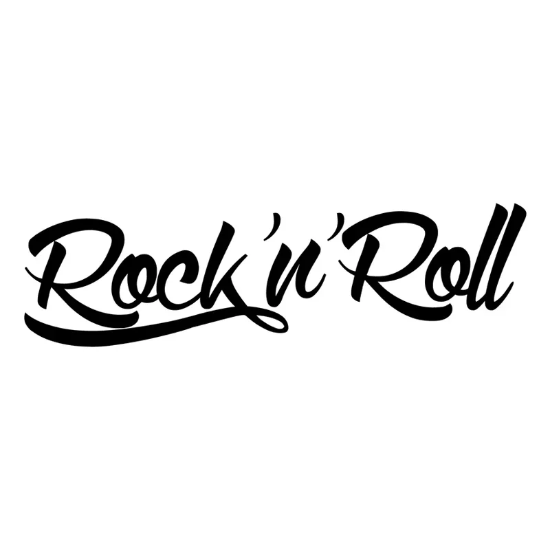 Виниловая наклейка Rock N Roll автомобильная водонепроницаемые Автомобильные