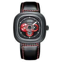 popular fashion mens watch luminous waterproof tourbillon fully automatic mechanical watch belt watch