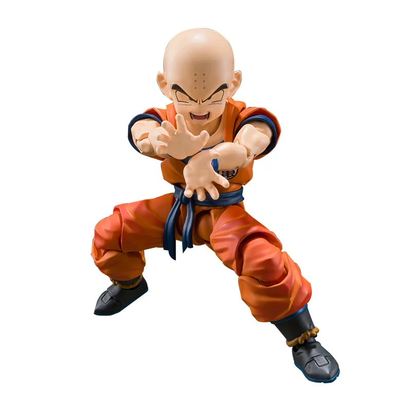 Фигурки BANDAI S.H. Фигурarts Dragon Ball Z Kuririn сильнейший Earthman готовый продукт подвижная