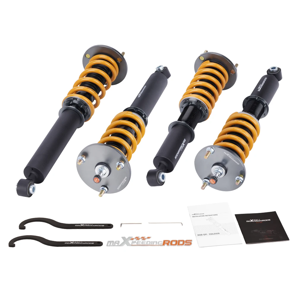 

24 Levels Coilovers Struts For Lexus LS400 XF10 1990-1994 Suspension Shock Absorbers Damper Adjustable