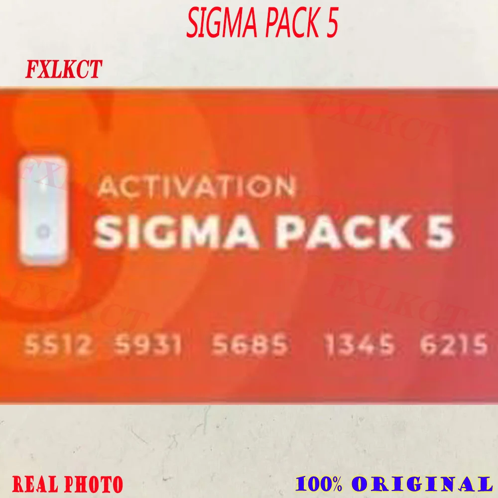 

Новая активация sigma pack5 /Sigma Pack 5, используемая для активации Sigma box и Sigma key dongle