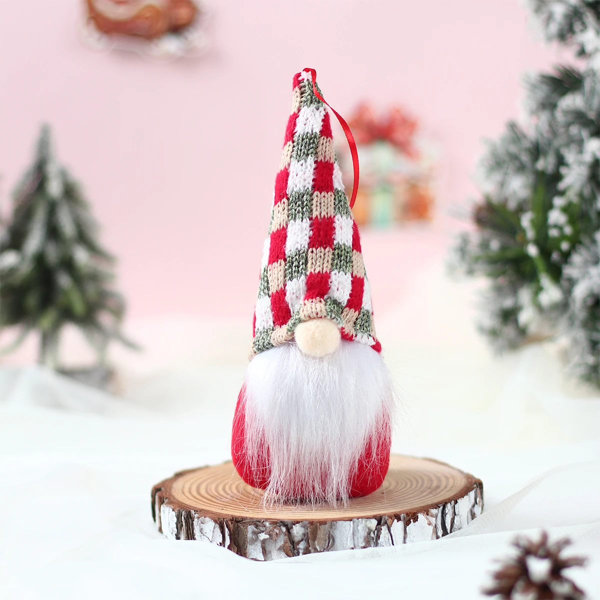 Рождественские гномы куклы без лица украшения на Рождество 2024 для дома подарки