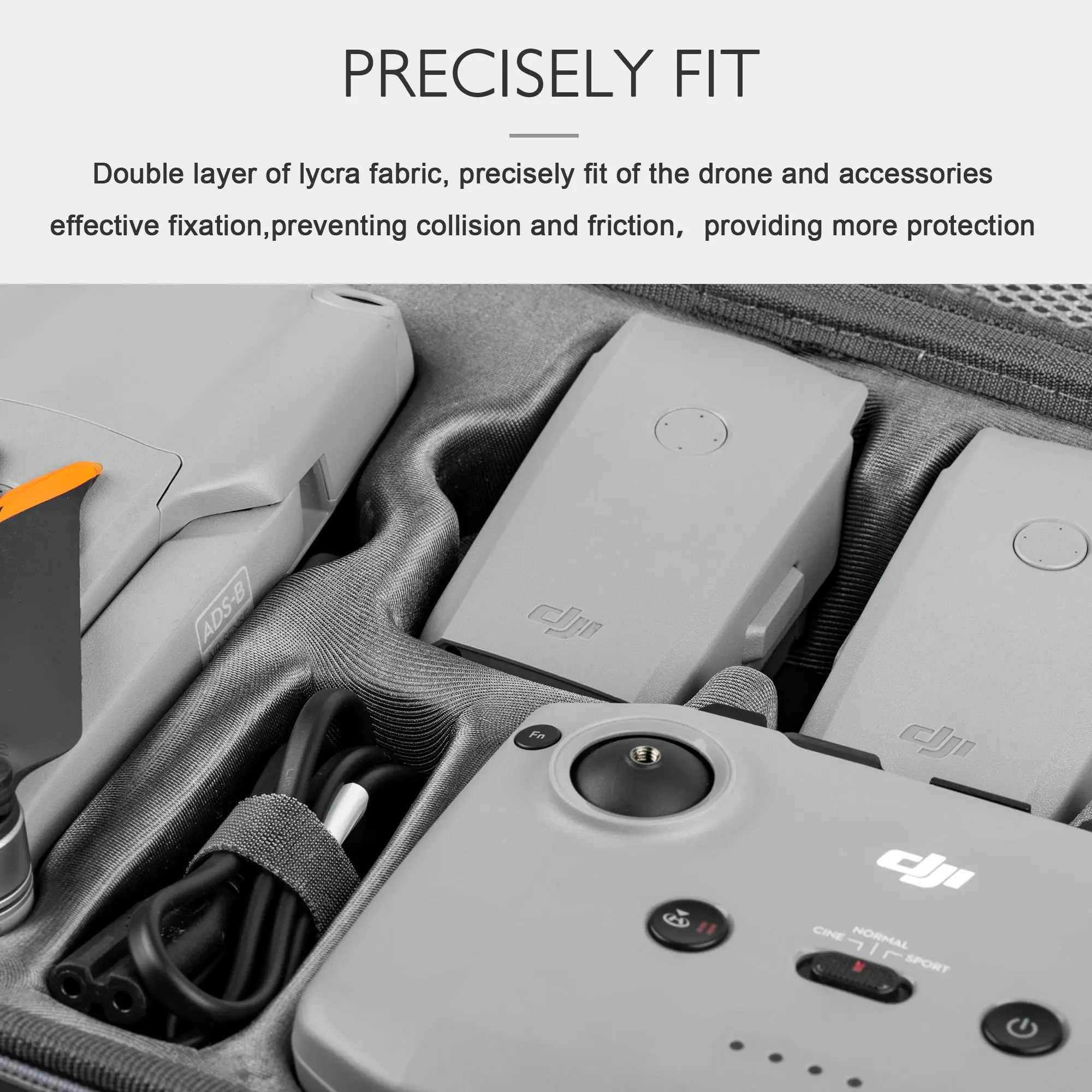 STARTRC Mavic Air 2 Carrying Case Portable Travel Bag Hand Bag Capacity Handbag for DJI Mavic Air 2S Fly More Combo Storage Bag