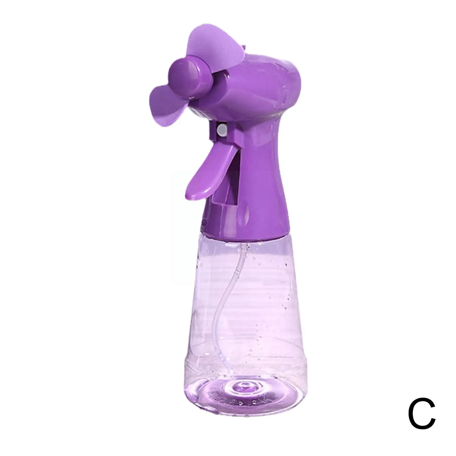 

New Outdoor Portable Water Spray Fan Cool Summer Hand-held Atomizer Moisturizing Spray Fan T0r8