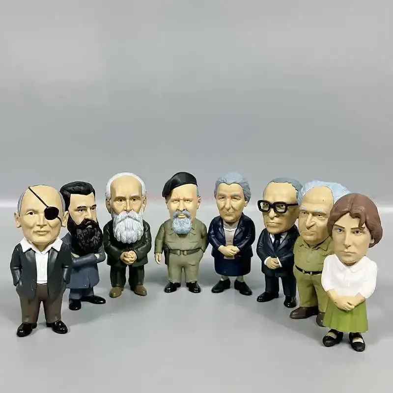 Коллекционная подвижная фигурка известных военных лидеров (8-10 см), мультяшный дизайн, ПВХ, ручная работа, подарок для любителей аниме (art.: 3920db151c198) - 3920db151c198
