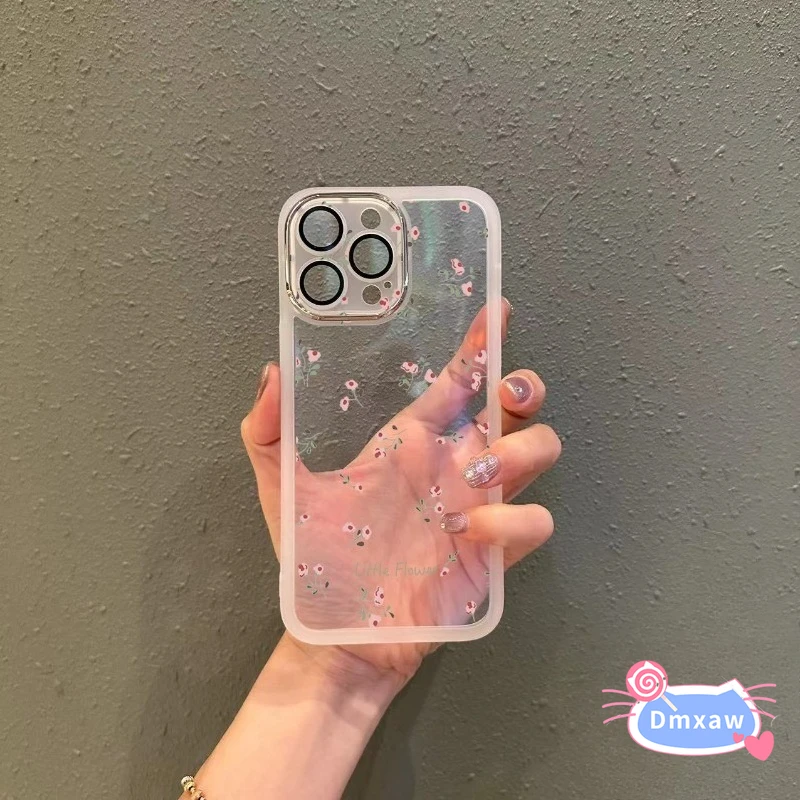 Фото Для Realme 50i 10 9i 7i 6i 5 5i 5S 10 Pro Plus P1 Speed V23 Q5i V50 Note 60 50 4G 5G Чехол для телефона с милым цветочным принтом, прозрачный мягкий чехол №3