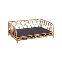 pets beds and houses new design cats pet bed made of rattan in vietnam