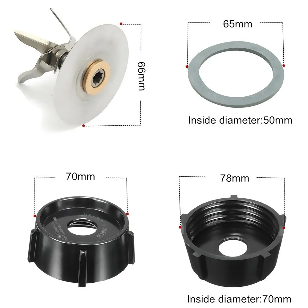 

Parts for Oster Osterizer Blender Cutter Blade Base Cap Gasket