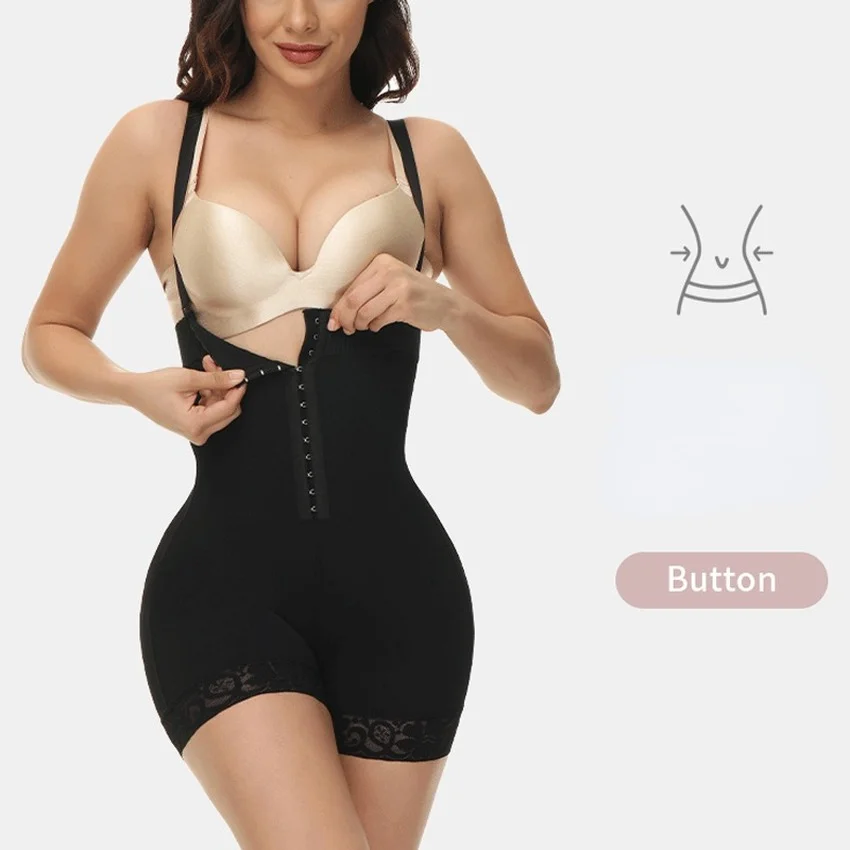 Body Binder Shaper Woman Slimming Sheath Flat Belly Tummy Control Flat Belly Push Up Buttock Enhancer Lifter Butt Hip Bodysuit