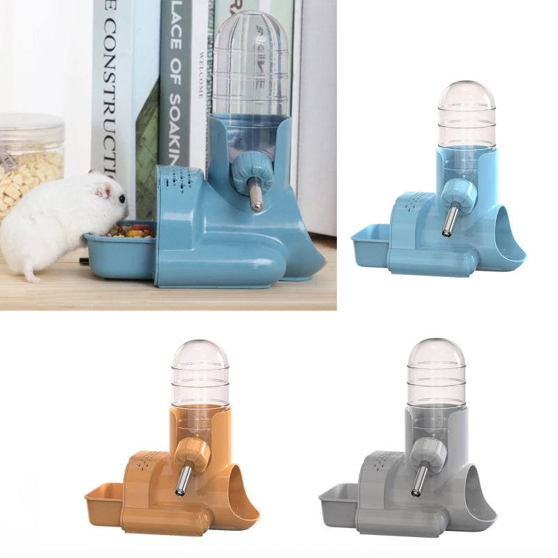 

3 in 1 Water Bottle/Feeder for guinea pigs/Hamsters/Bunnies/Ferrets 120ml Hideout Hideout Base Hut 4 oz. Nozzle 85DA