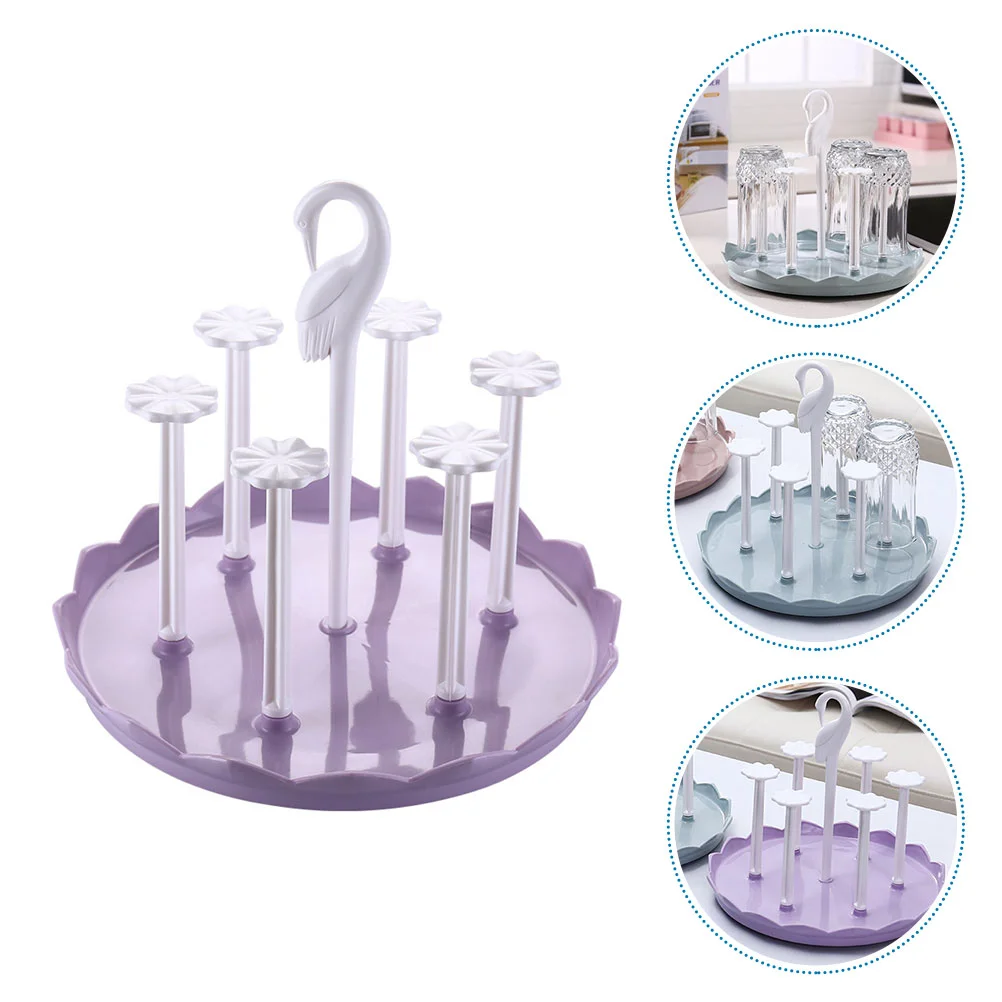 

Cup Stand Holder Mug Draining Kitchen Drying Rack Shelf Drainer Organizer Bottle Multi Water Storage Household