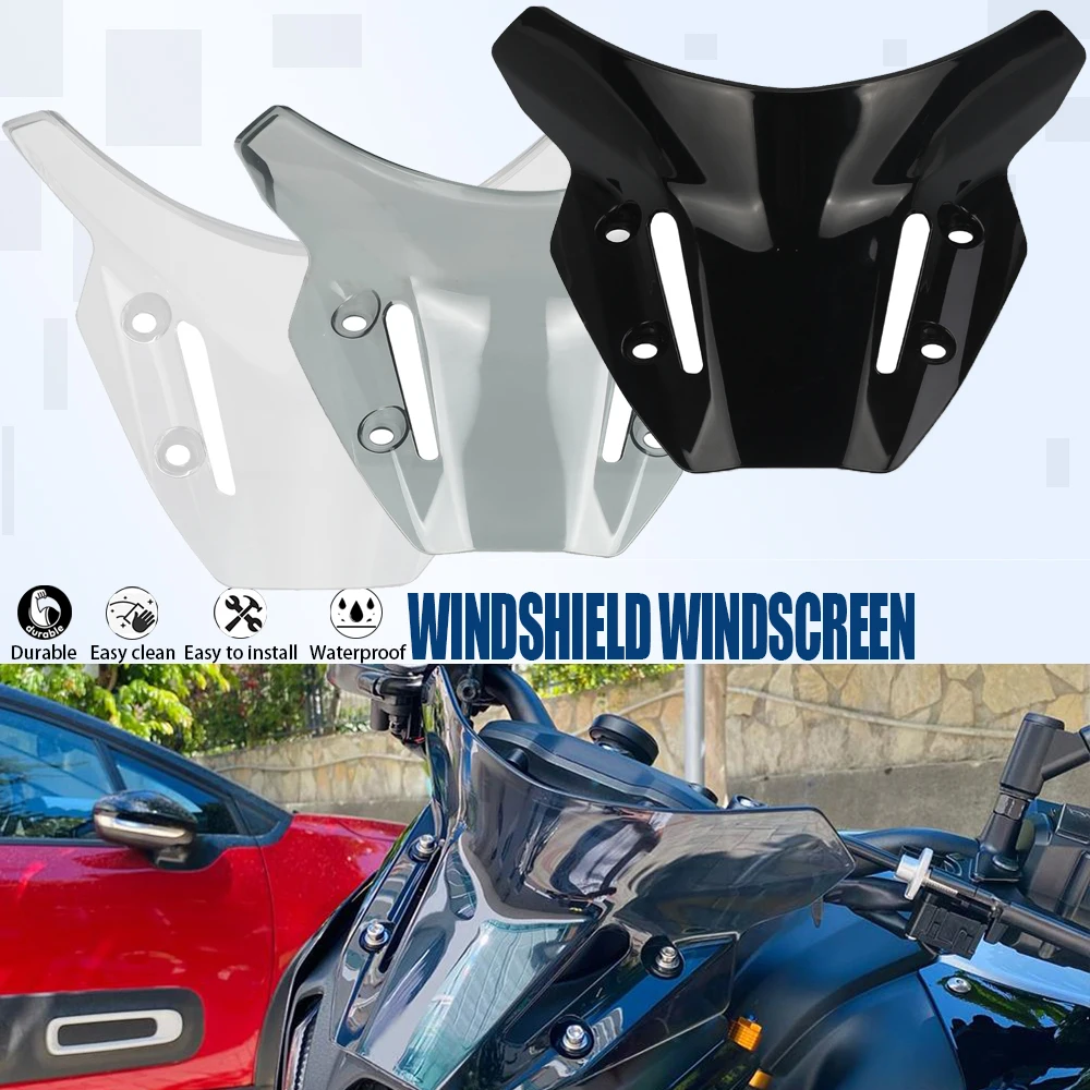 

2021 2022 2023 New Windshield Windscreen For YAMAHA MT-09 MT09 / SP FZ-09 FZ09 Motorcycle Accessories Wind Deflectors MT FZ 09