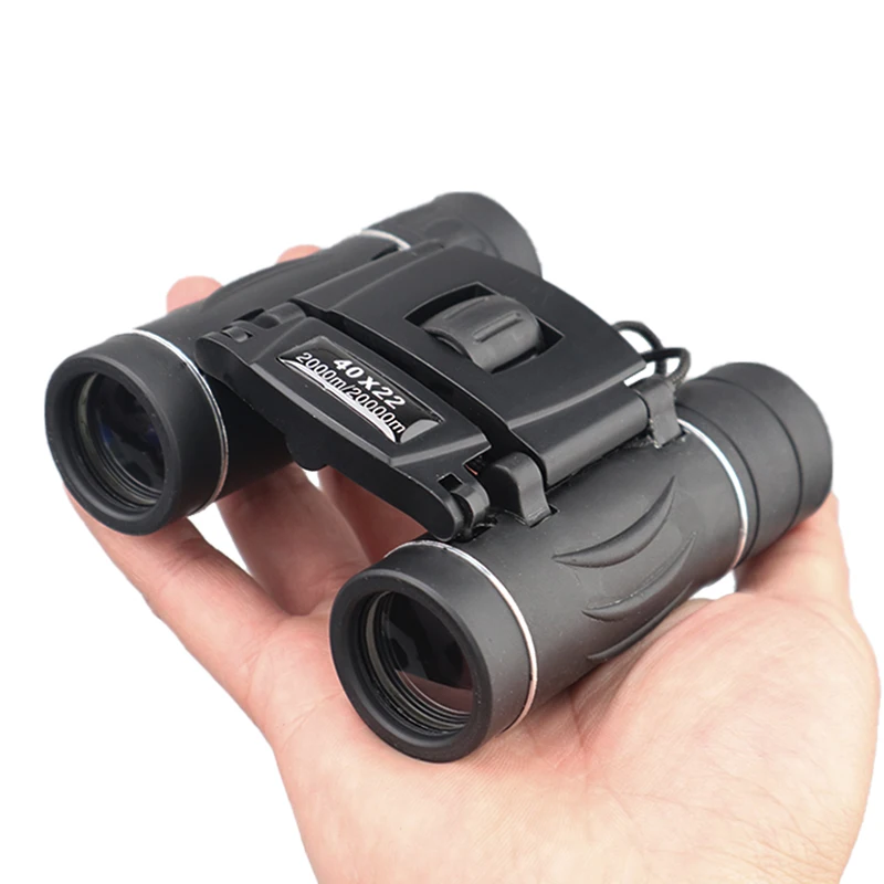 40x22 HD мощный бинокль 2000 м складной мини телескоп BAK4 FMC оптика для охоты Спорт на