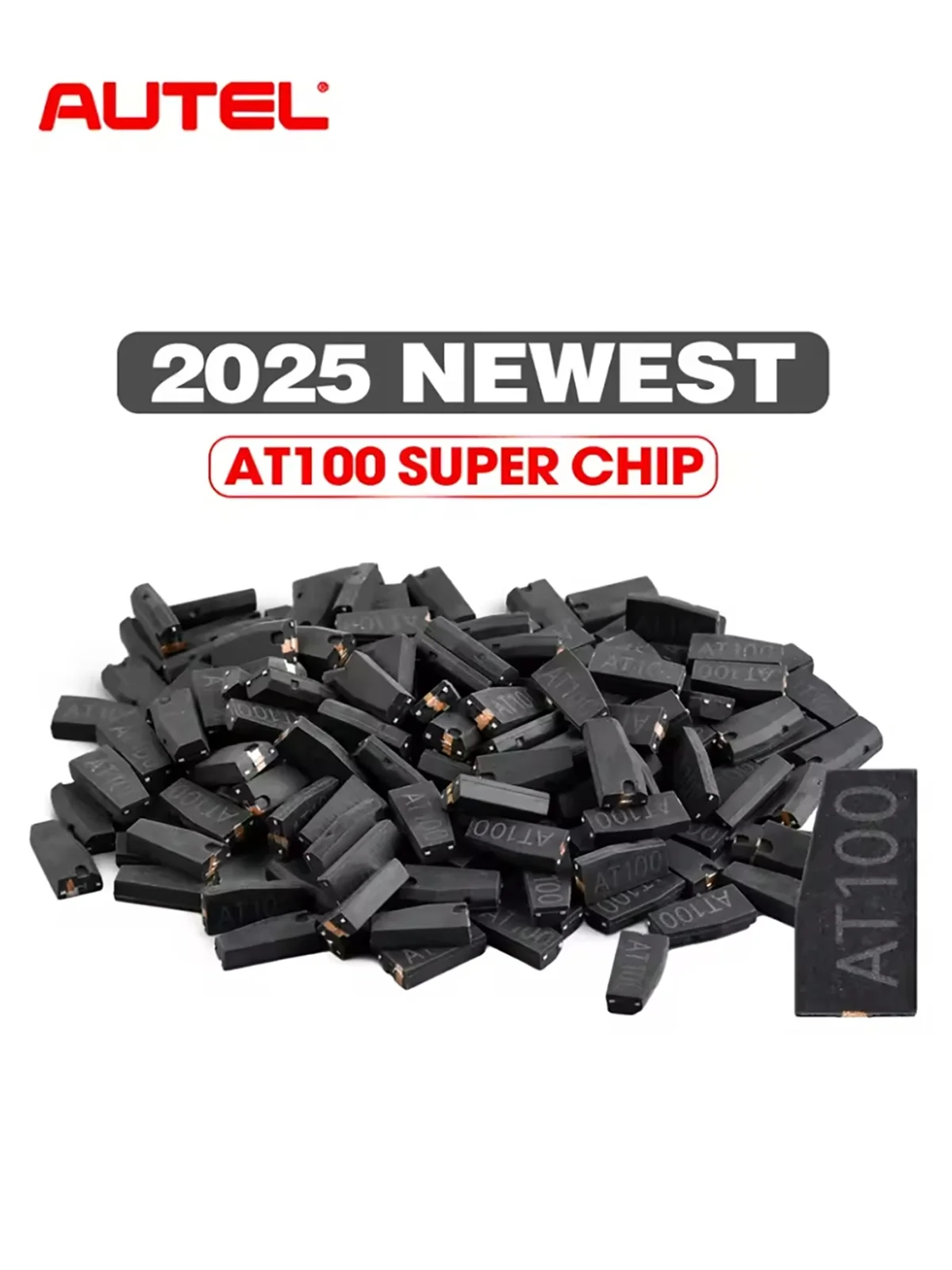 Фото Универсальный супертранспондерный чип Autel AT100 для XP200 XP400 XP400PRO KM100 IM508 и серии IM608 OTOFIX IM1 для программирования ключей №1