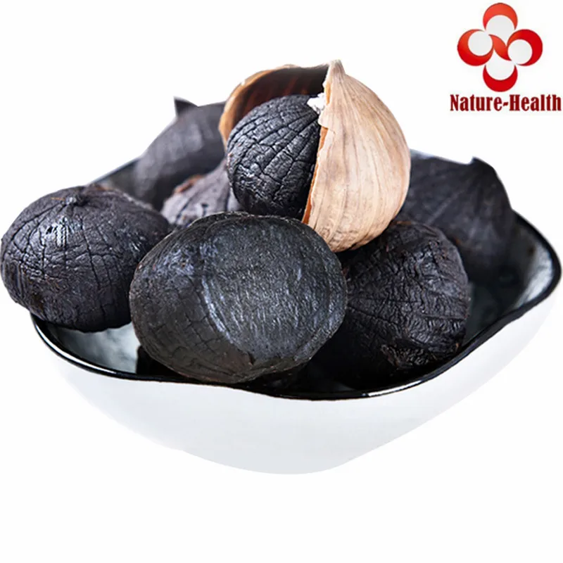 

Pure Taste 90 Days Fermentation Black Garlic Regulate Blood Sugar Balance Food