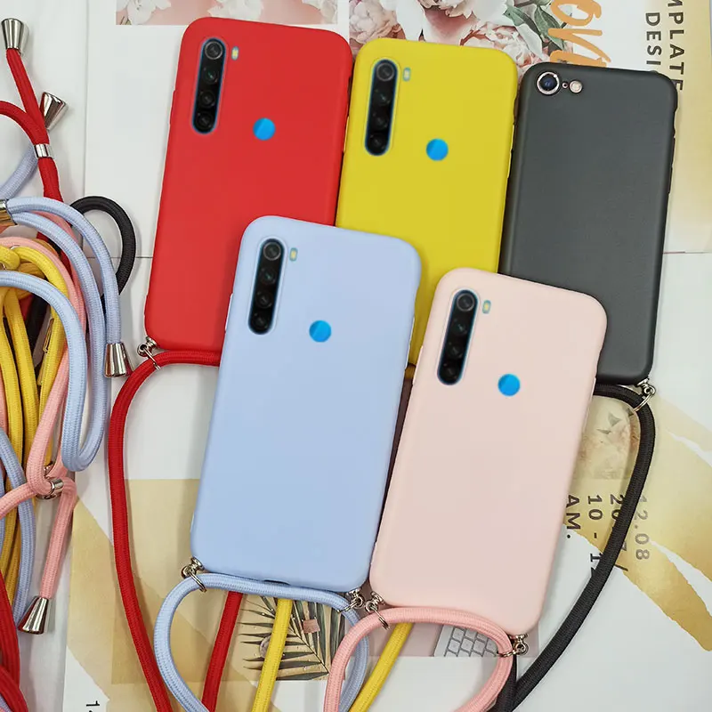 Чехол для телефона Redmi Note 8T силиконовый матовый/черный/красный/розовый/желтый