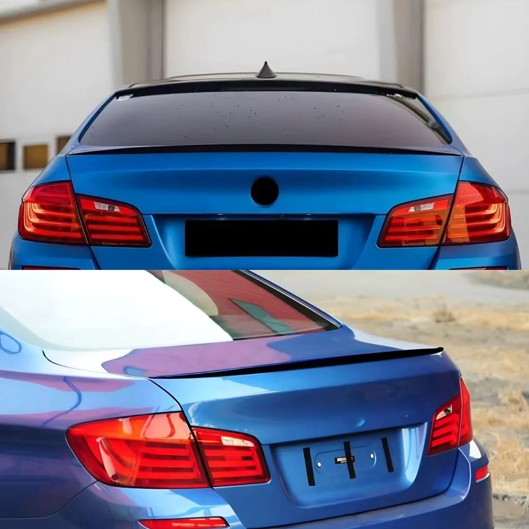 Для BMW 5 серии F10 F18 2010-2017 520i 528i 530i 535i 550i: Дефлектор воздухозаборника, тюнинг-спойлер на крышку багажника, задний спойлер на крышу, в стиле M5 M4 MP (art.: 3920db4879b0d) - 3920db4879b0d