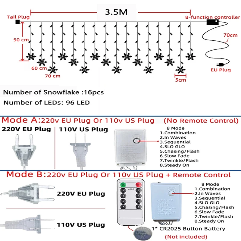 Рисунок 6 - СВЕТОДИОДНАЯ Гирлянда-занавеска Garlad