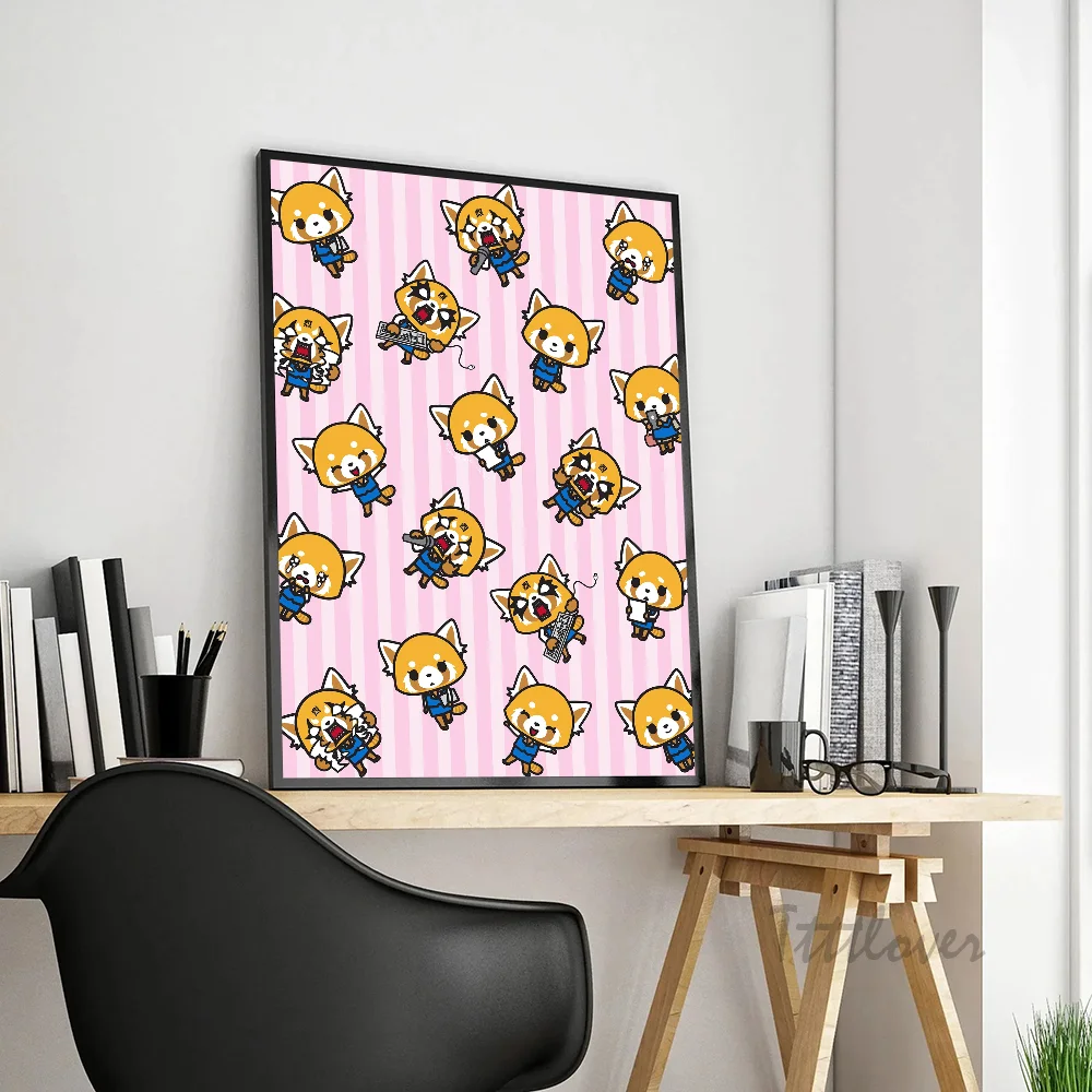 Плакат из аниме-рок с бумажным принтом художественное украшение для дома