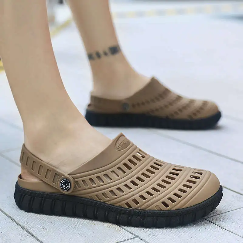 

Swiming Sandals For Children Low Slippers House Man Shock Absorption Casual Leatherette Shoes Size 33 Men's Slip-Ons For Tennis