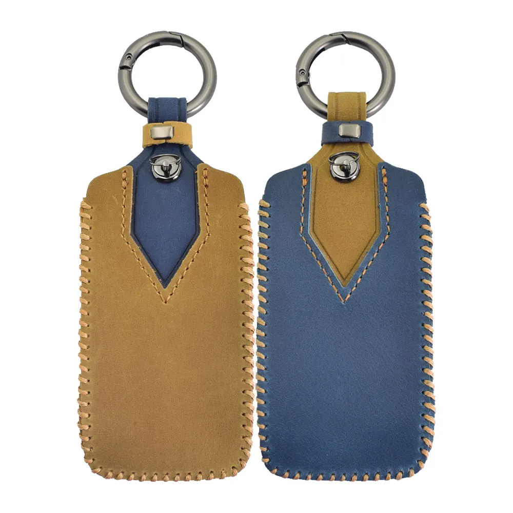 Кожаный чехол для автомобильного ключа Renault Koleos Kadjar Megane Talisman Espace Captur Kangoo Arkana Clio Dacia