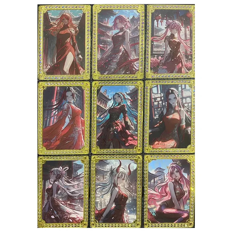 Аниме ONE PIECE Редкая Алмазная Металлическая Коллекционная Карта Робин Моне Виви