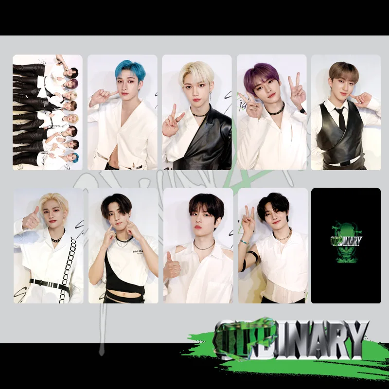 

9Pcs/Set Stray Kids ODDINARY Postcards New Album High Quality HD Double Side Lomo Cards Print Photo Cards Fans Gifts