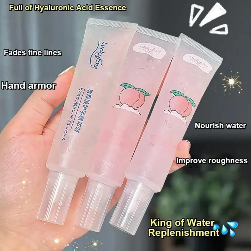 

Hyaluronic Acid Hand Serum Moisturizing Replenishing Anti-dry Hand Cream Whitening Nourishing Anti-Aging Anti Chapping Skin Care