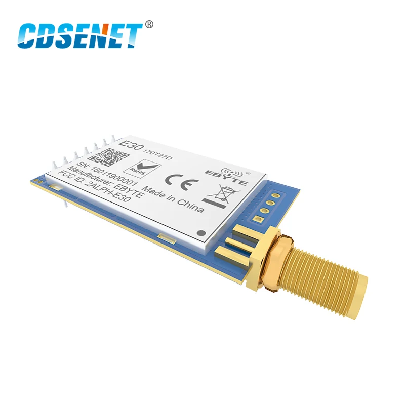 SI4463 Wireless rf Module 170MHz vhf Transceiver CDSENET E30-170T27D UART 500mw SMA Connector iot TCXO rf Transmitter Receiver
